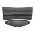 thumbnail image 1 of Wise BM11002-1890 Premier Series Pontoon 32" Bow Radius Corner Cushion Set - Slate / Dark Neutral, 1 of 10