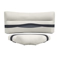 thumbnail image 1 of Wise BM11002-986 Premier Series Pontoon 32" Bow Radius Corner Cushion Set - Platinum / Spectra Navy / Cobalt, 1 of 10