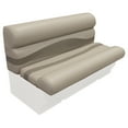 thumbnail image 1 of Wise BM1145-1749 Premier Series Pontoon 50" Bench Cushion Set - Mocha Java / Mushroom / Cafe, 1 of 10