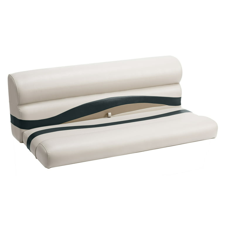 G3 Boat Jump Seat Cushions  Gray Black 18 x 14 5/8 Inch (Set Of 2)