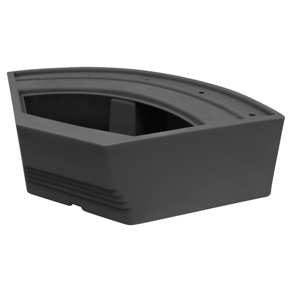 Wise BM1146-1B-890 Premier Series Pontoon 32-Inch Bow Radius Corner Seat Base Only, Slate