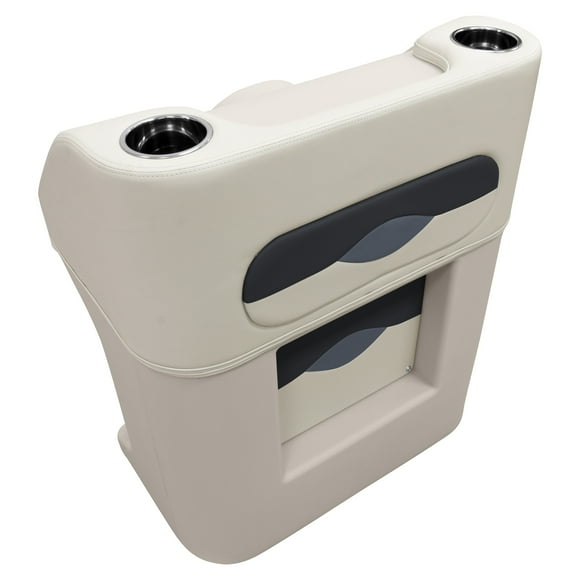 Wise BM1158-986 Premier Series Pontoon Helm Steering Console - Platinum / Spectra Navy / Cobalt