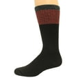 thumbnail image 1 of Wise Blend Men's Block Crew Socks, 1 Pair, Black, Medium, Shoe Size M 9-13, 1 of 2