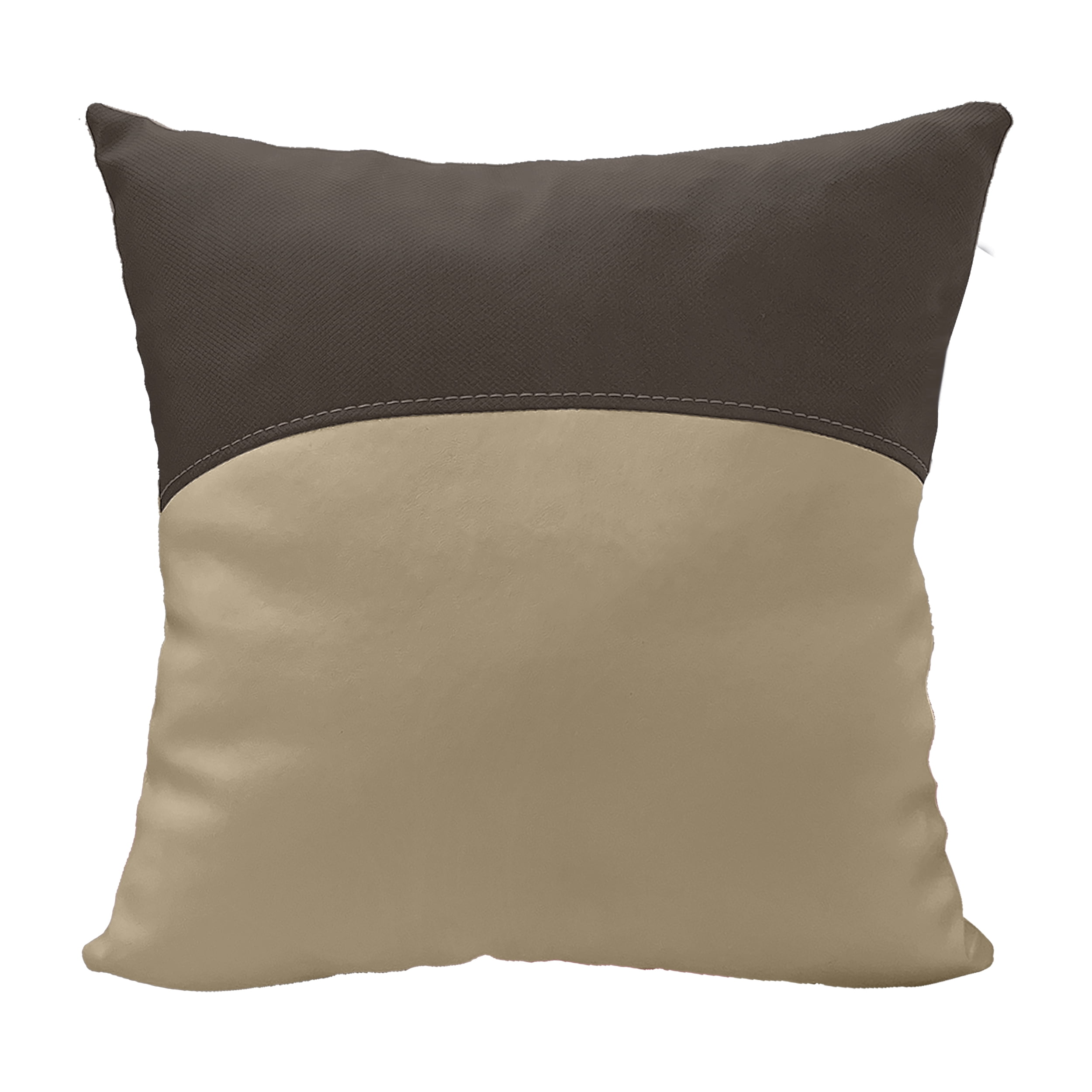 Wise DLX1616-1900 DLX Pontoon Series Square Pillow - Neutral / Meteor