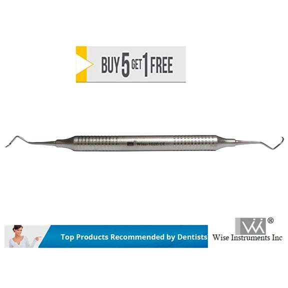Wise Dental Scaler Posterior Sickle #204S (Sharp Edge retention & Durability)