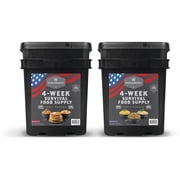 Wise Food Storage Emergency Food Supply 4 Week 2 Bucket Bundle