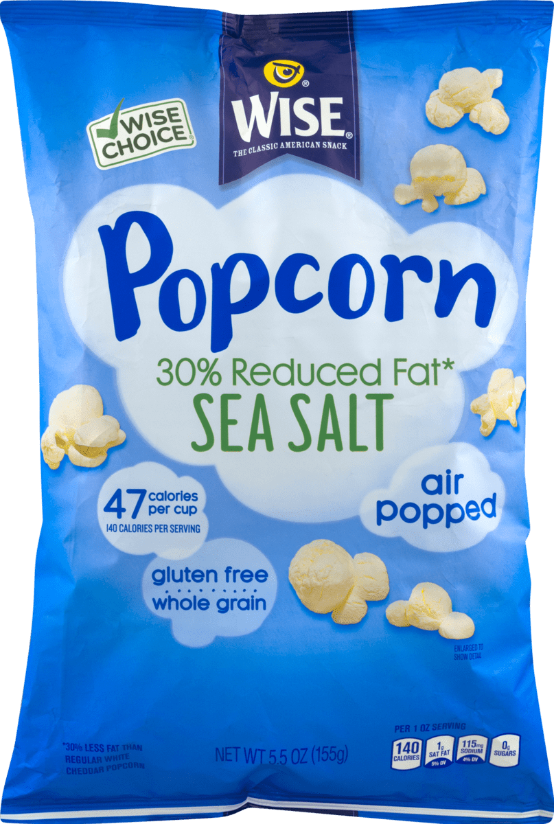 Price/Case)Popcorn Indiana Crispy And Savory Sea Salt, 2.1 Ounce, 6 per  case 