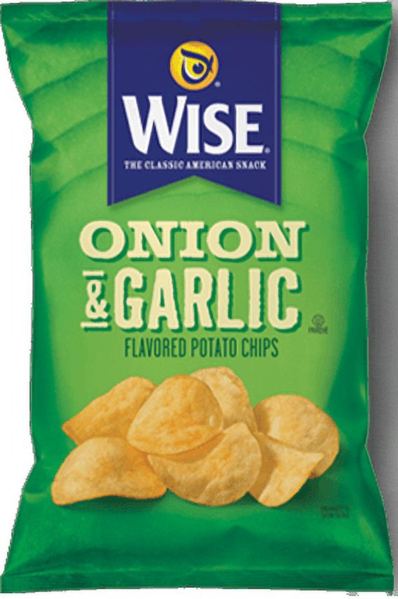 Wise Foods Sour Cream & Onion Flavored Potato Chips 7.75 oz. Bag (3