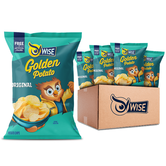 Wise Golden Original Potato Chips, 72 Ct