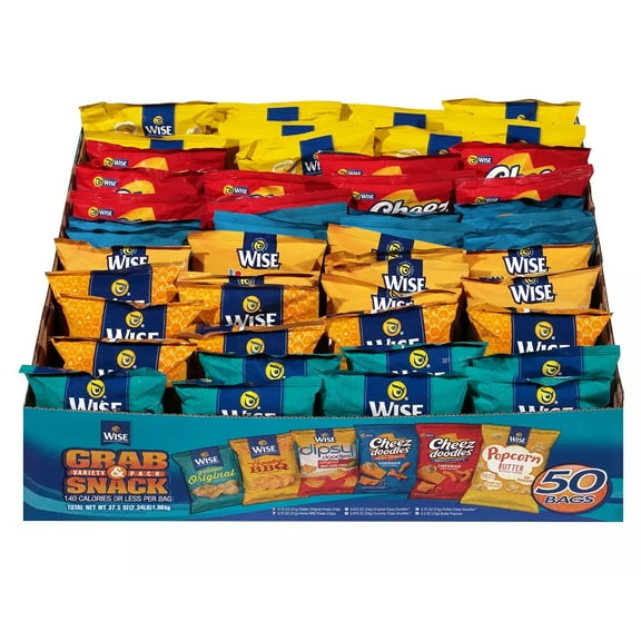 Wise Grab & Snack Variety Pack, 50 ct.