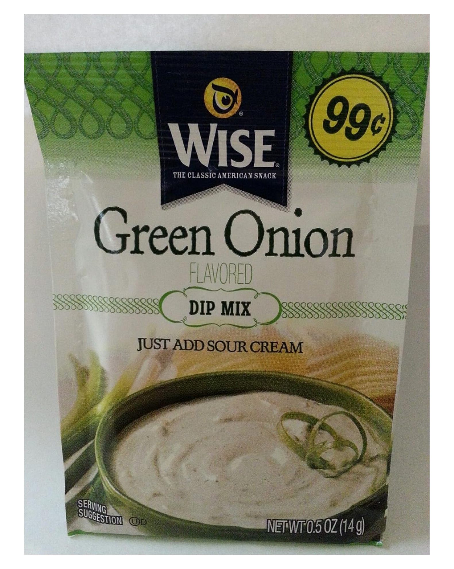 Wise Green Onion Dip Mix 10 Pk