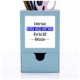 thumbnail image 1 of Wise Help Lose Art Deco Fashion Desk Supplies Organizer Pen Holder Card, 1 of 3