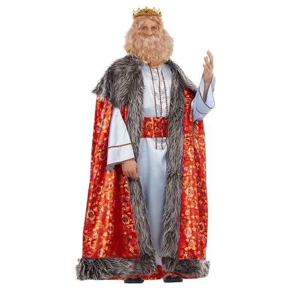 Wise Man King Caspar Brocade Adult Costume | Standard