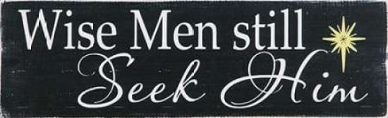 Wise Men Still Canvas Art - Erin Deranja (8 x 24)