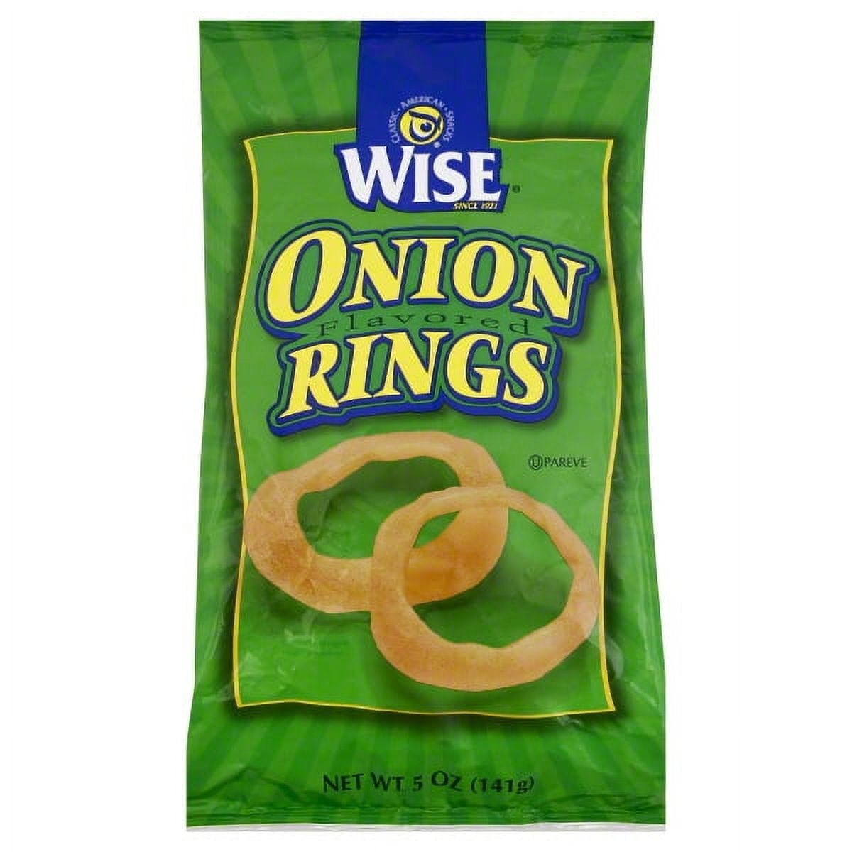 Wise Onion Flavored Rings, 5 Oz.
