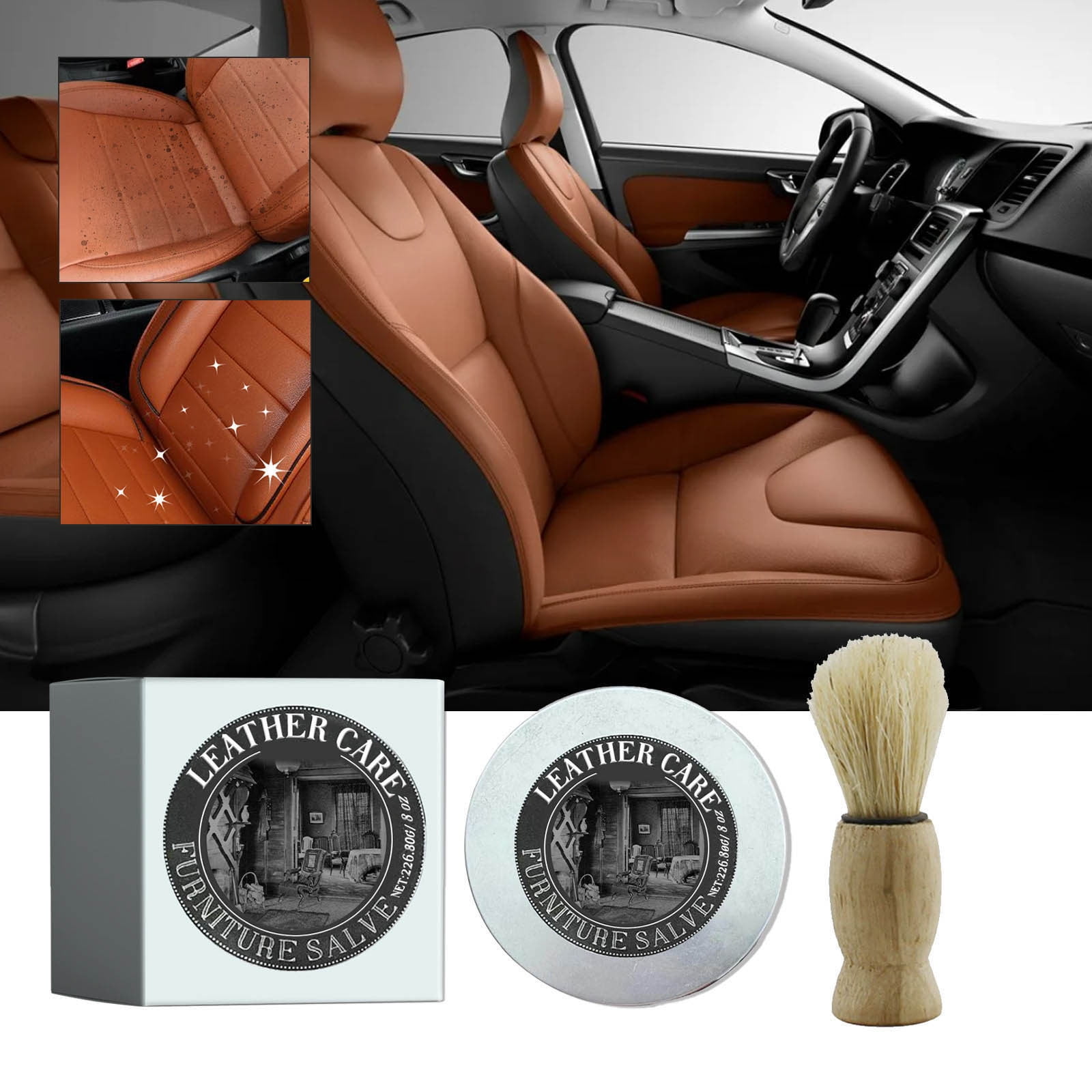 Wise Owl Furniture Salve, Furniture Salve for Wood Leather, Furniture