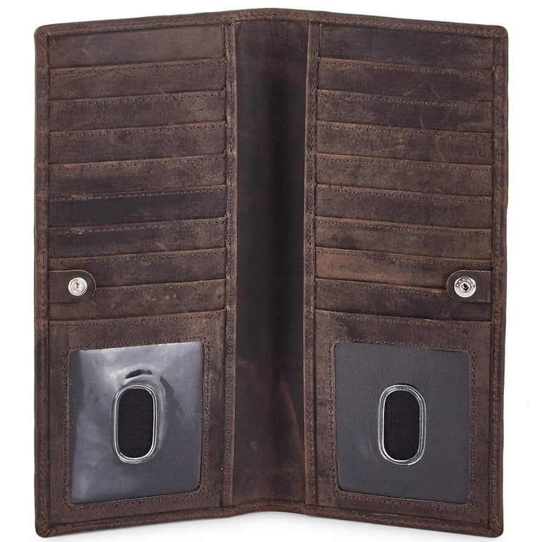 Leather Bifold Wallet - Handmade Men's Leather Wallets