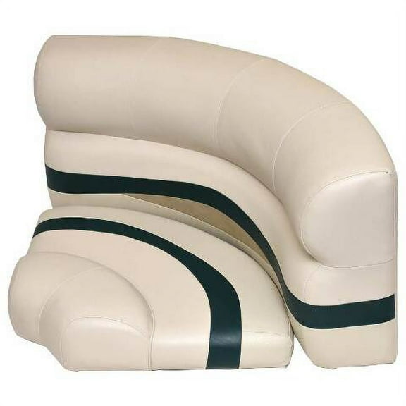 Wise Pontoon Boat Bow Seat Cushions BM11002-988 | Radius Corner (2PC)