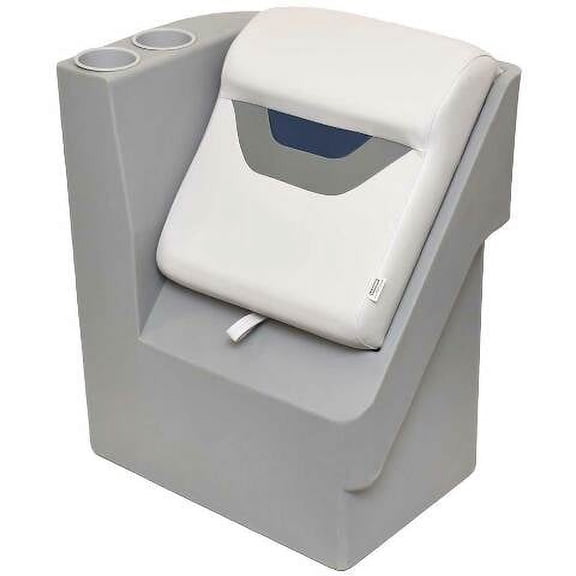 Wise Pontoon Boat Lean Back Seat 3408-1850 | Right Side Gray