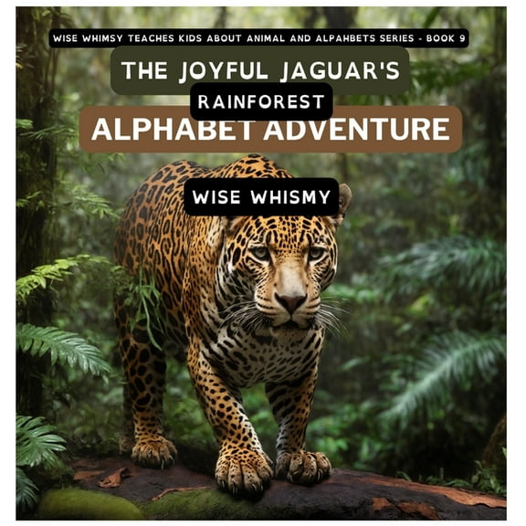 Wise Whimsy Teaches Kids about Animal an The Joyful Jaguar's Rainforest Alphabet Adventure, Book 9, (Hardcover)