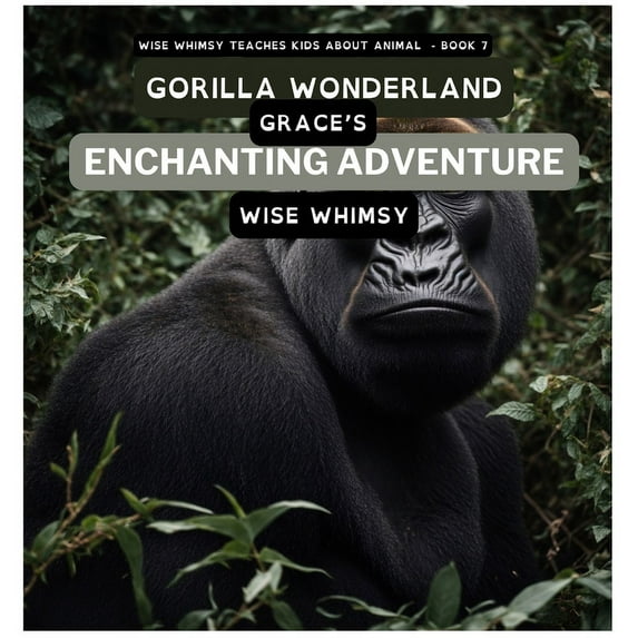 Wise Whimsy Teaches Kids about Animals Gorilla Wonderland: Grace's Enchanting Adventure, Book 7, (Hardcover)