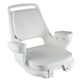 thumbnail image 1 of Wise White Removable Padded Armrests Fishing Boat Seat, 1 of 3