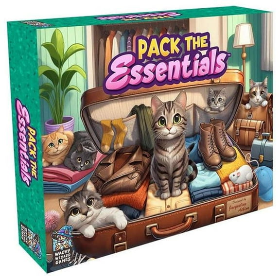 Wise Wizard Games WWGPAC001 Pack the Essentials Board Game