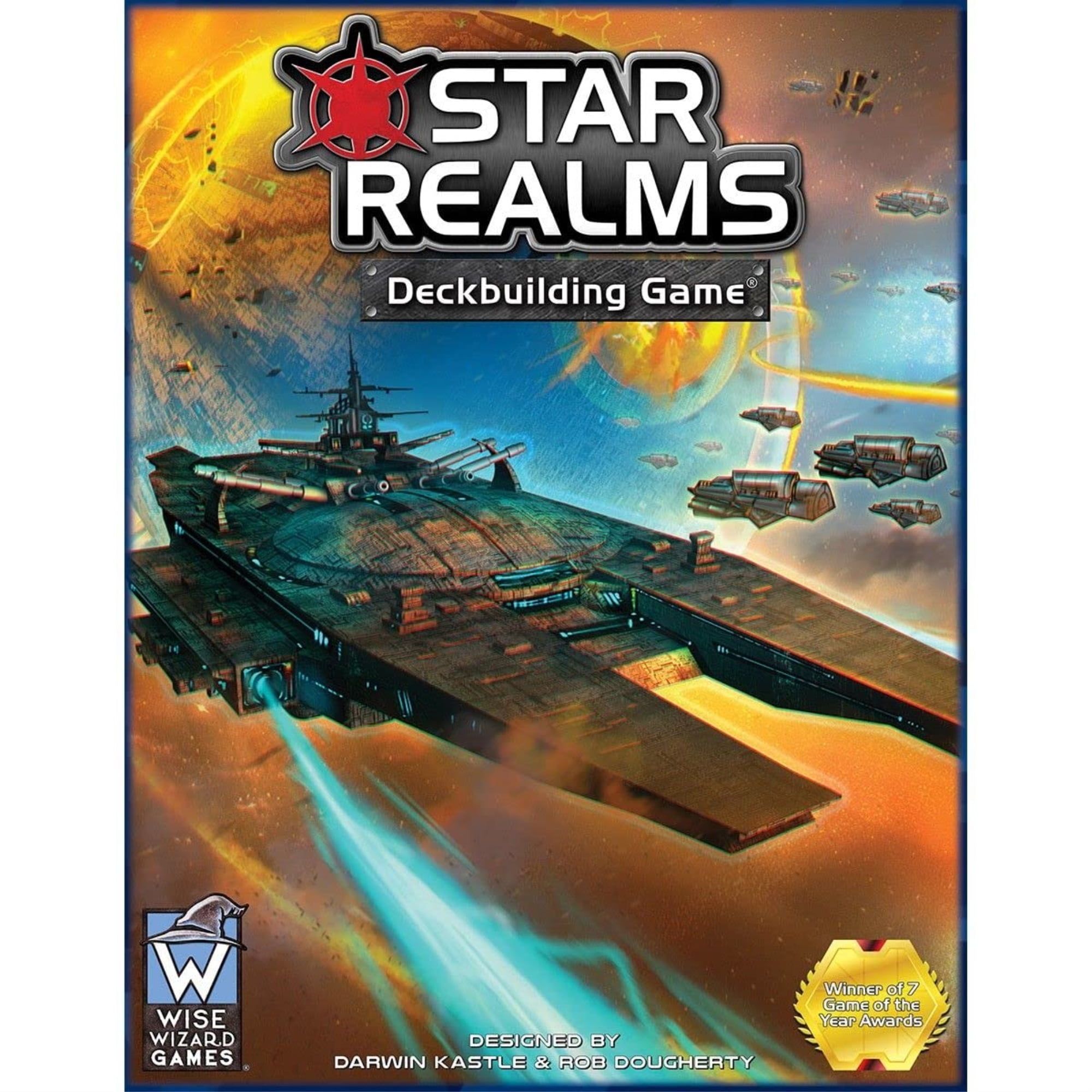 Star Realms Academy - Jeu De Deck Building Pour Enfants Et Familles - Sans Lecture, Stratégie Spatiale - Wise Wizard Games