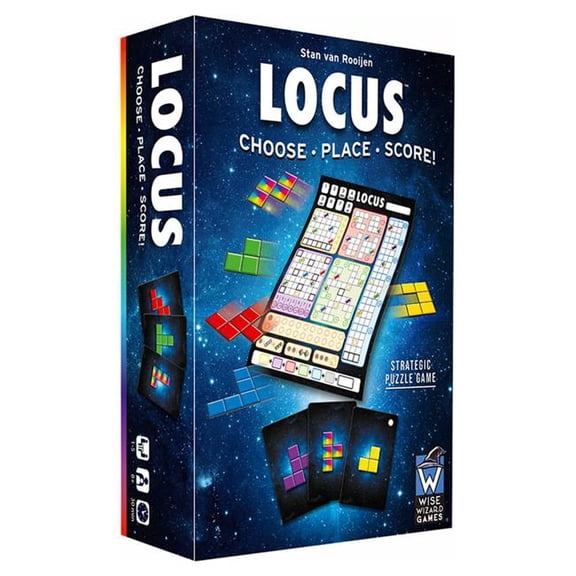 Wise Wizard Games WWGLCS001 Locus Board Game