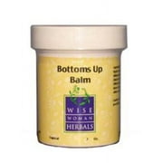 Wise Woman Herbals - Bottoms Up Balm - Soothing Ointment for Anal Irritation, Reduces Swelling, Aids in Discomfort of Itching and Burning - 1 Oz