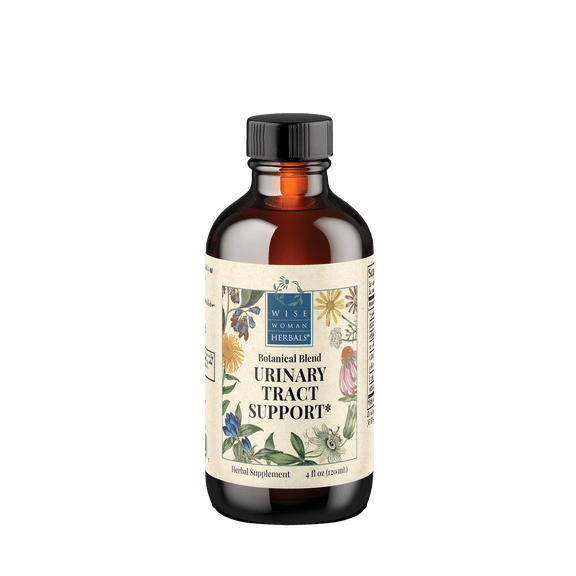 Wise Woman Herbals - Urinary Tract Support - All-Natural Liquid Botanical Extract Blend - 4oz