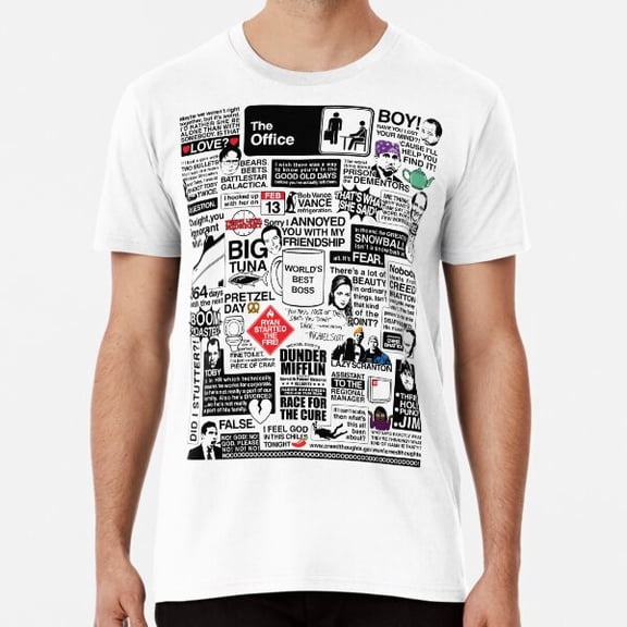 Wise Words From The Office - The Office Quot S to 3XL Made in the AU/USA T-Shirt