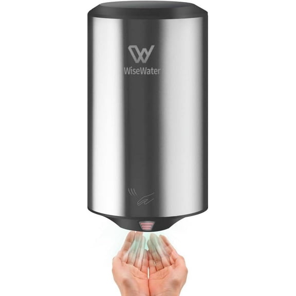 WiseWater Commercial Hand dryer, Automatic Sensor, Black