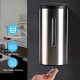 thumbnail image 1 of WiseWater Large Capacity Touchless Automatic Soap Dispenser for Bathroom, Wall Mount Hand Soap Dispenser with Motion Sensor, Commercial Soap Dispenser, Stainless Steel, 24oz/700ml, Silver, 1pcs, 1 of 6