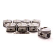 Wiseco-Pro Tru 4.030 in. Bore -5cc Flat Top Piston Set for Small Block Chevy