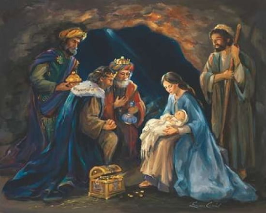 Wisemen Seek Him Canvas Art - Susan Comish (24 x 30)