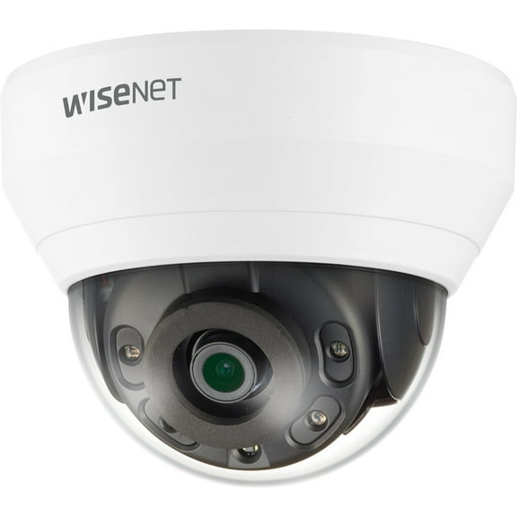Wisenet QND-7012R 4 Megapixel Network Camera, Color, Dome, White