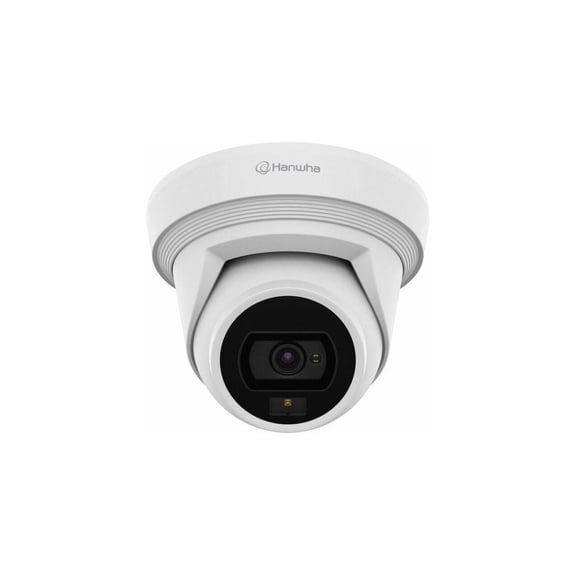 Wisenet QNE-C8013RL 5 Megapixel Outdoor Network Camera, Color, Flateye, White