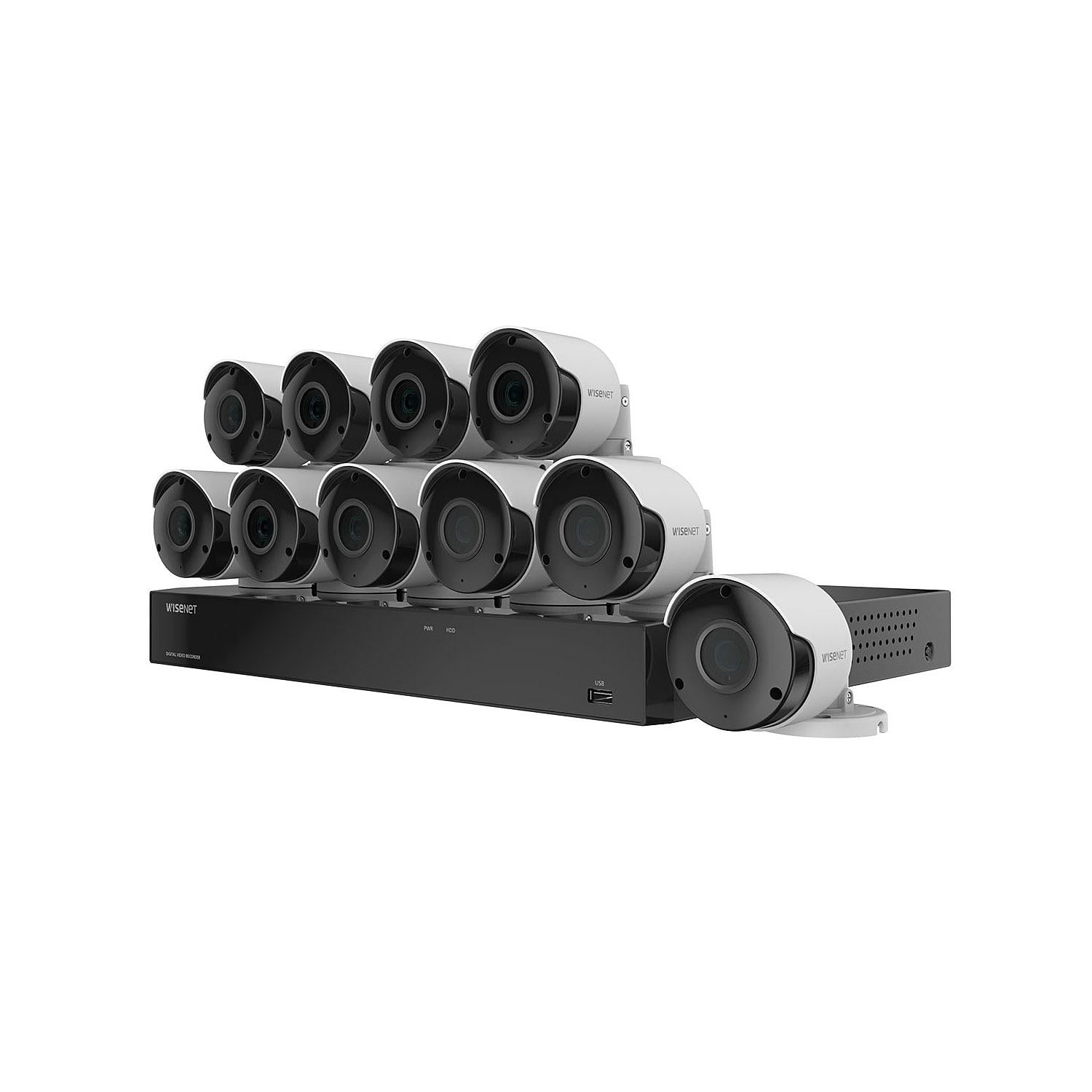 Wisenet SDH-C85105BF 16-Channel 5MP DVR Surveillance System