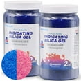 thumbnail image 1 of Wisesorb Silica Gel 4 LBS, Indicating Silica Beads (Blue to Pink), Reusable Silica Gel Desiccant Dehumidifier, 1 of 7