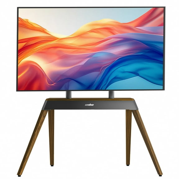 Wisfor 40"-86" Universal TV Floor Stand Mount LCD LED OLED Bracket Height Adjustable 110lbs Loading, Vesa 600x400mm