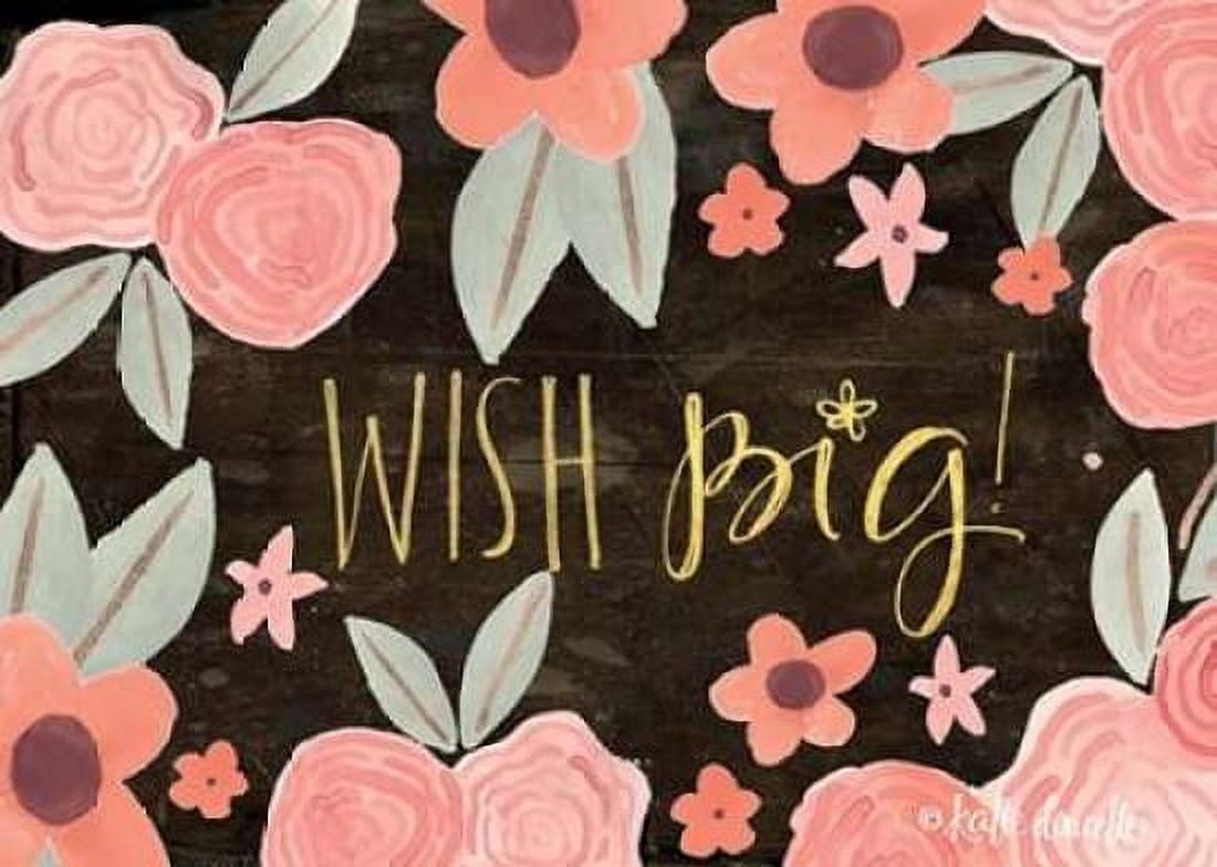 Wish Big Canvas Art - Katie Doucette (20 x 28)