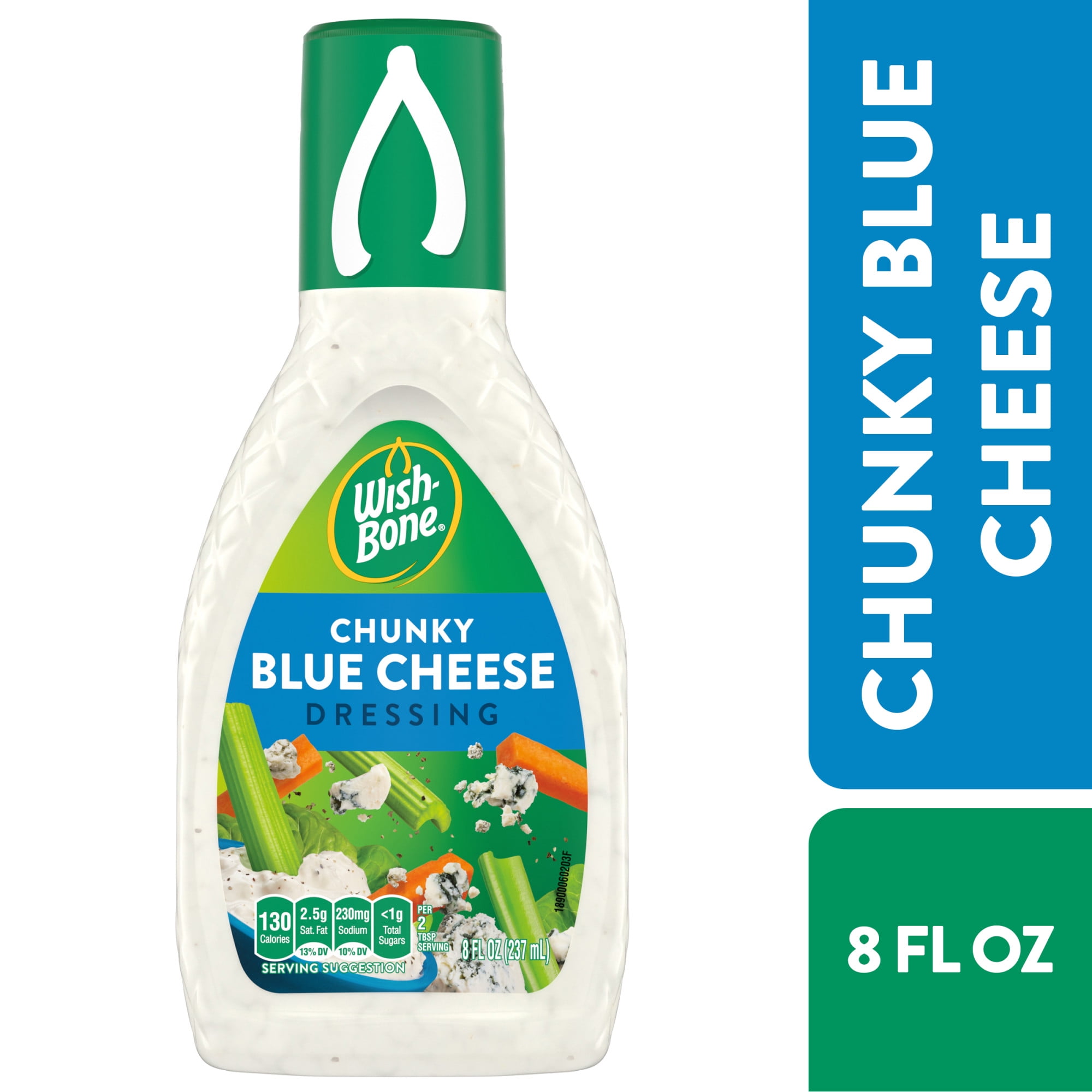 Wish-Bone Chunky Blue Cheese Salad Dressing, 8 fl oz
