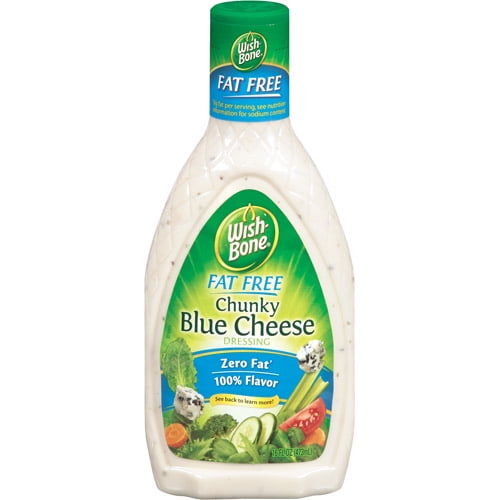 Wish-Bone Fat Free Chunky Blue Cheese Dressing, 16 fl oz