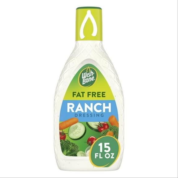 Wish-Bone Fat Free Ranch Salad Dressing, 15 fl oz