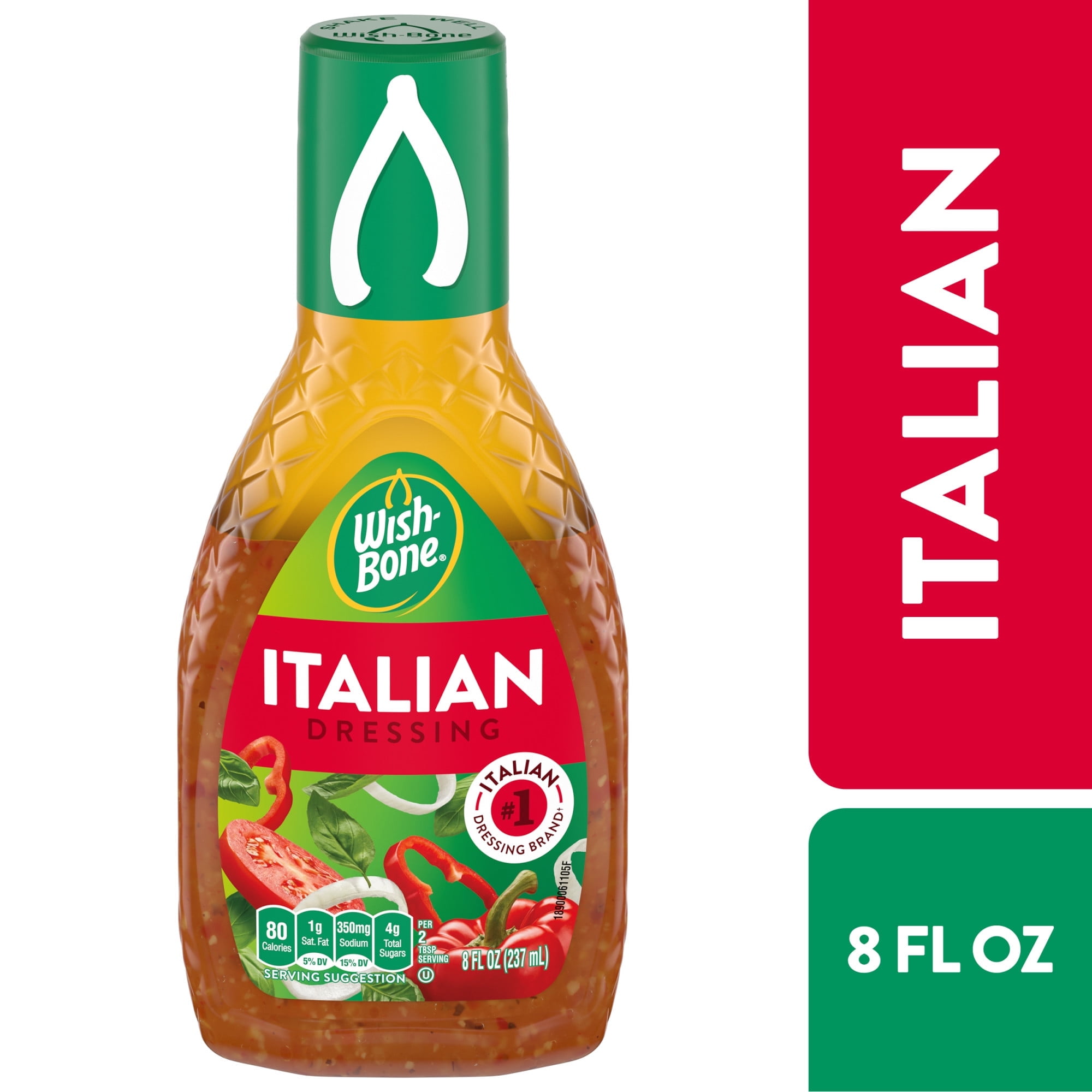 Wish-Bone Italian Salad Dressing 8 fl oz (Pack of 6)