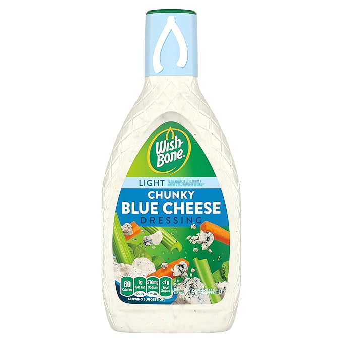 Wish-Bone Light Chunky Blue Cheese Dressing, 15 FL oz