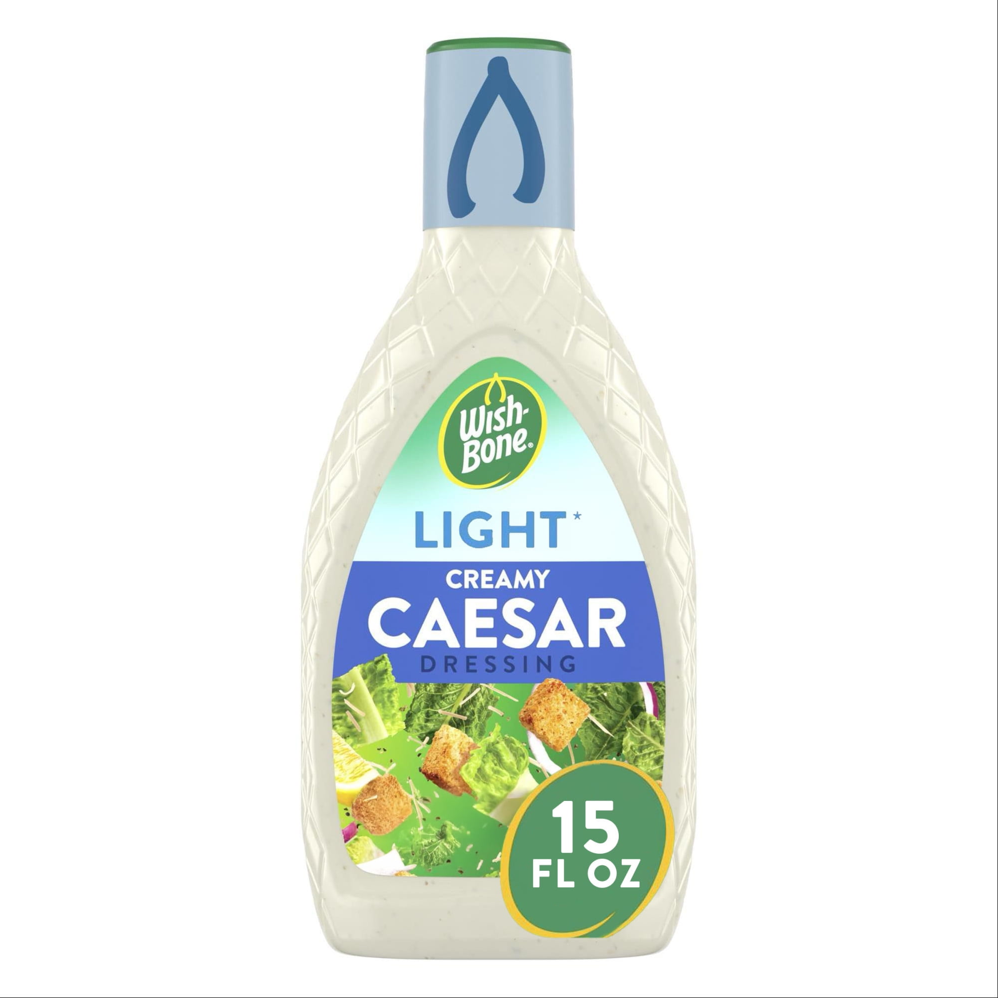 Wish-Bone Light Creamy Caesar Salad Dressing, 15 fl oz