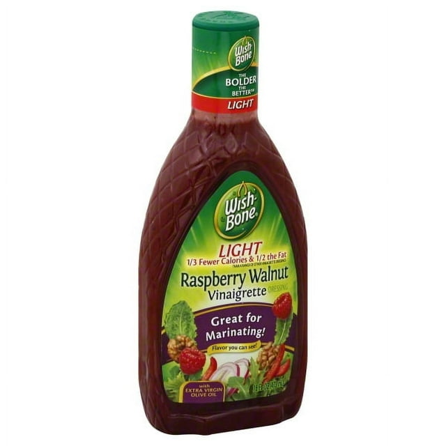 Wish-Bone Light Raspberry Walnut Vinaigrette 16 fl oz