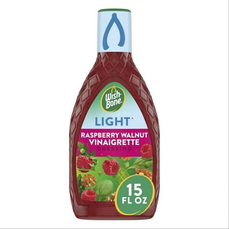 Wish-Bone Light Raspberry Walnut Vinaigrette Salad Dressing, 15 fl oz